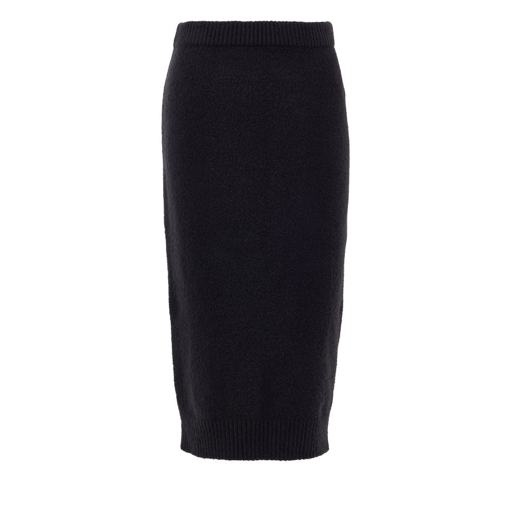 Jupe en coton noir Tom Ford