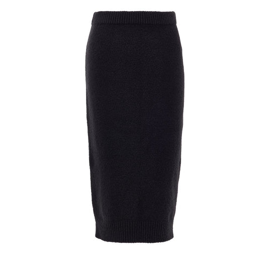 Jupe en coton noir Tom Ford