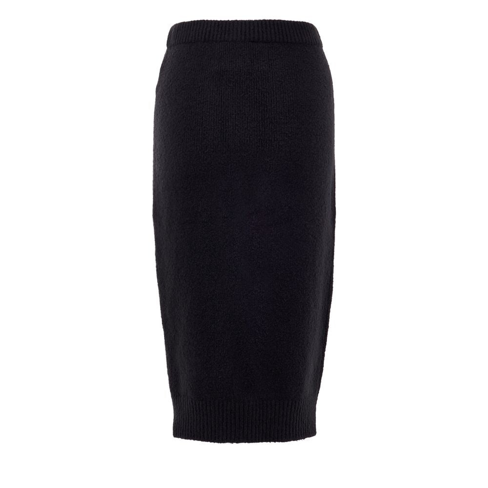 Jupe en coton noir Tom Ford