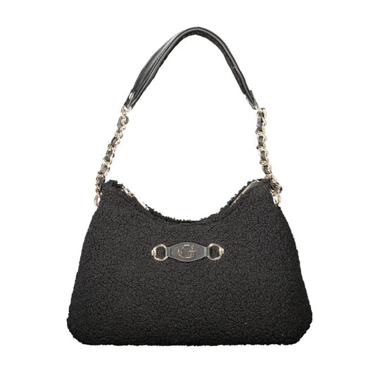 Guess Jeans – Schwarze Polyester-Handtasche