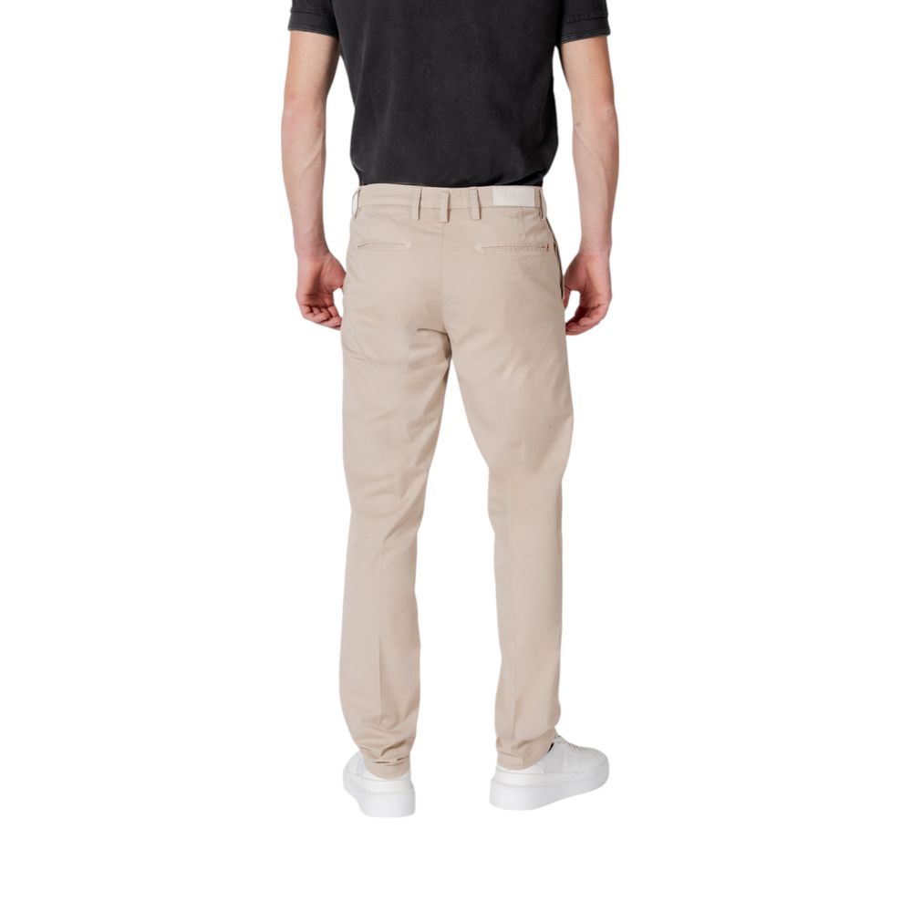 Replay Beige Cotton Casual Pants