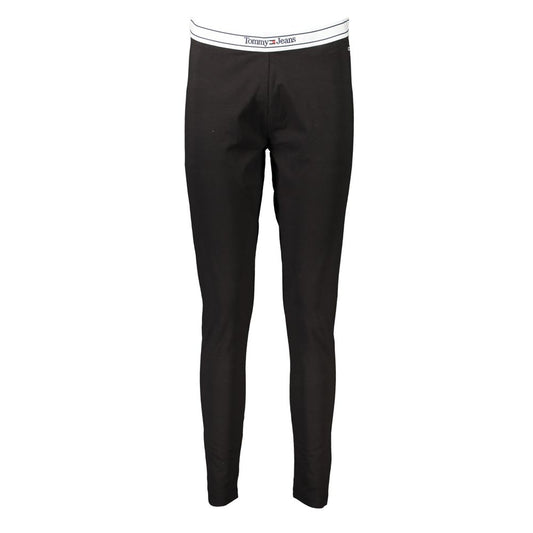 Tommy Hilfiger Black Cotton Women's Legging