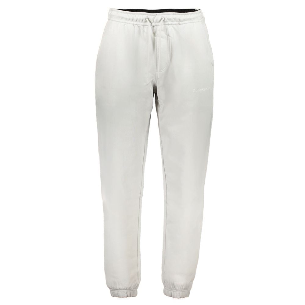 Calvin Klein Grigio Cotton Men's Sweatpant