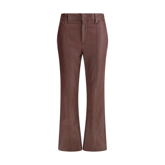 Brunello Cucinelli Leather Pants