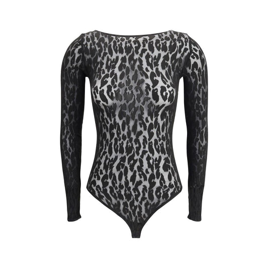 Wolford Leo String Body with animalier patterns
