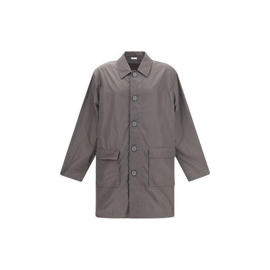 Thom Browne Brown Polyester Trench Coat