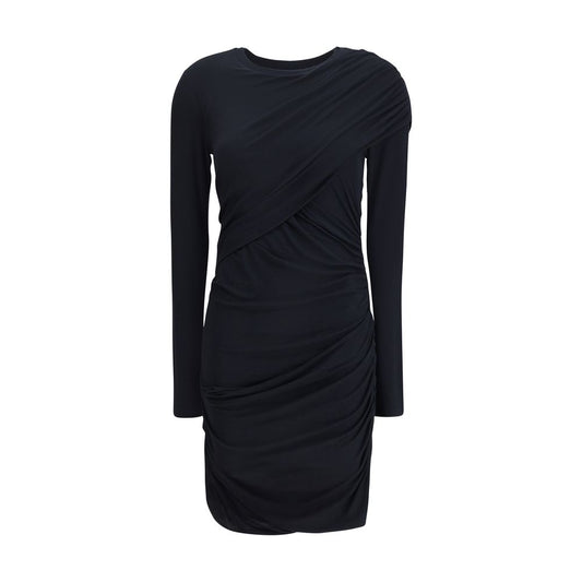 Marant Etoile Denise short dress in draped jersey