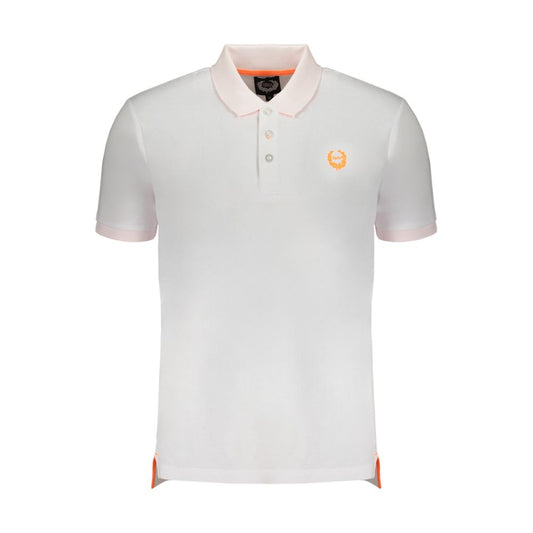 Gianmarco Venturi White Cotton Men Polo Shirt