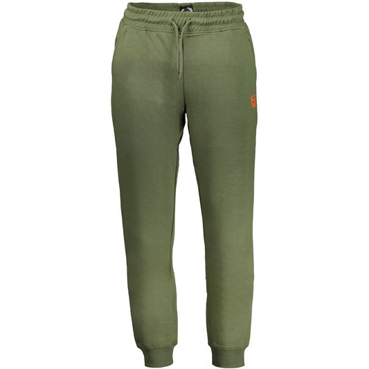Gianmarco Venturi Verde Cotton Men's Tracksuit Pants