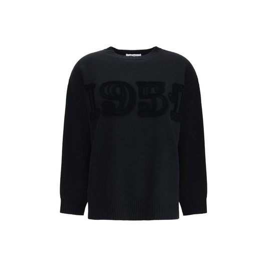 Max Mara Black Wool Sweatshirt
