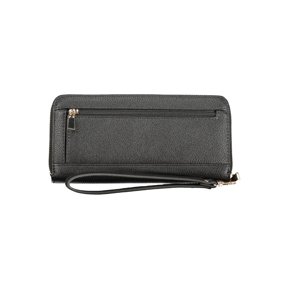 Guess Jeans Nero Poliuretano Women Wallet