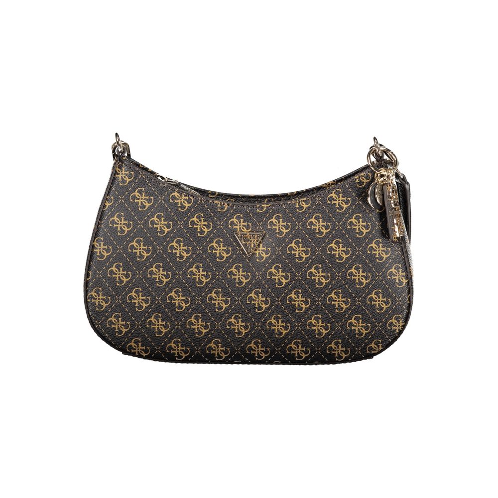 Guess Jeans Marrone Poliuretano Women Handbag