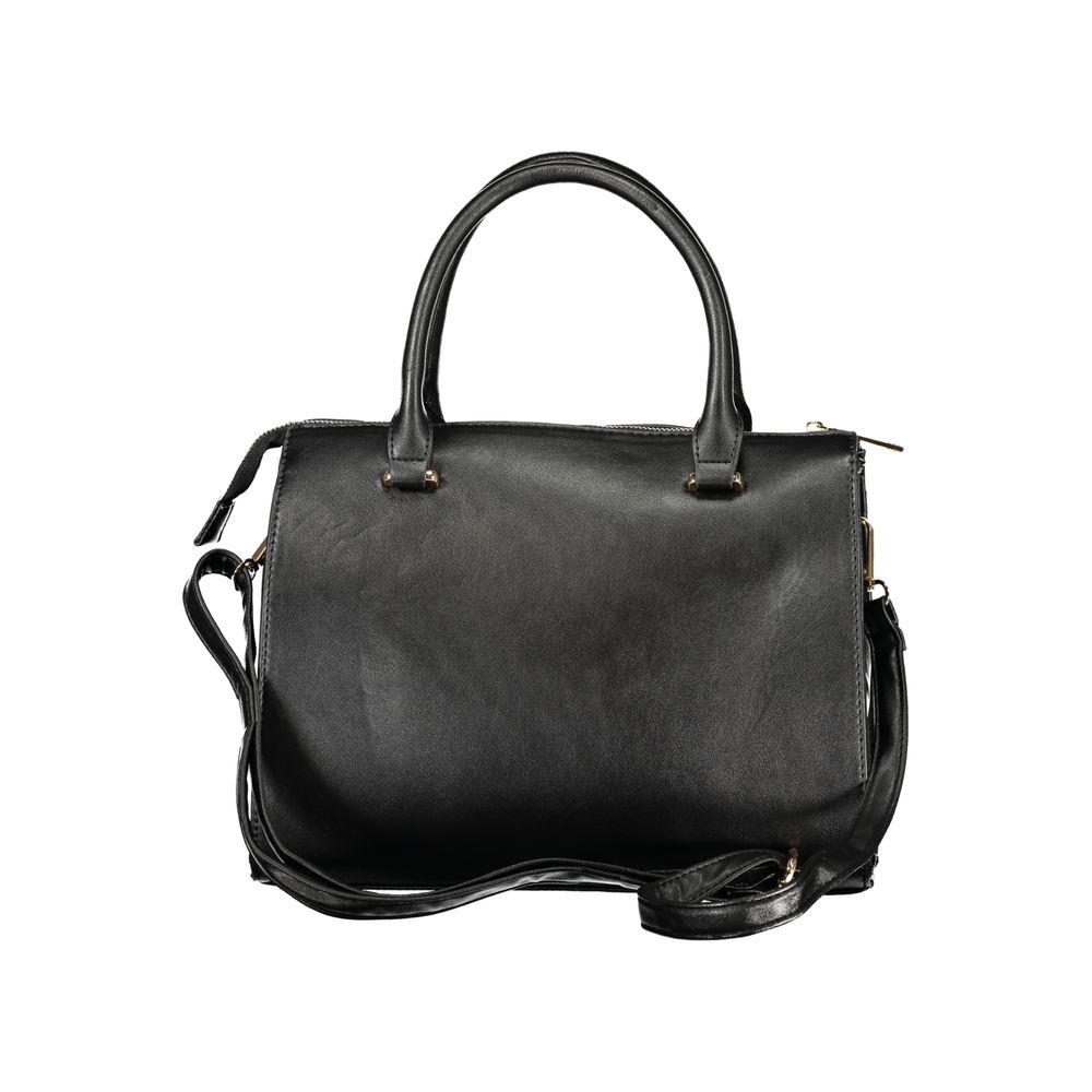 Laura Biagiotti Black PVC Women Handbag