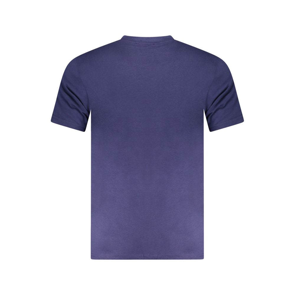 Cavalli Class Blu Cotton Men T-Shirt