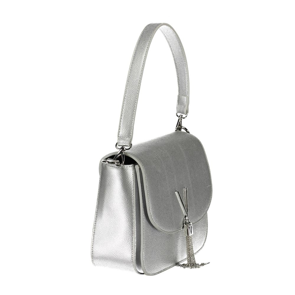 Mario Valentino Argento Polyurethane Women Handbag