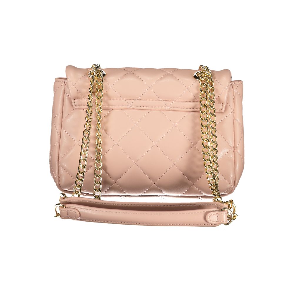 Mario Valentino Rosa Polyurethane Women Shoulder Bag