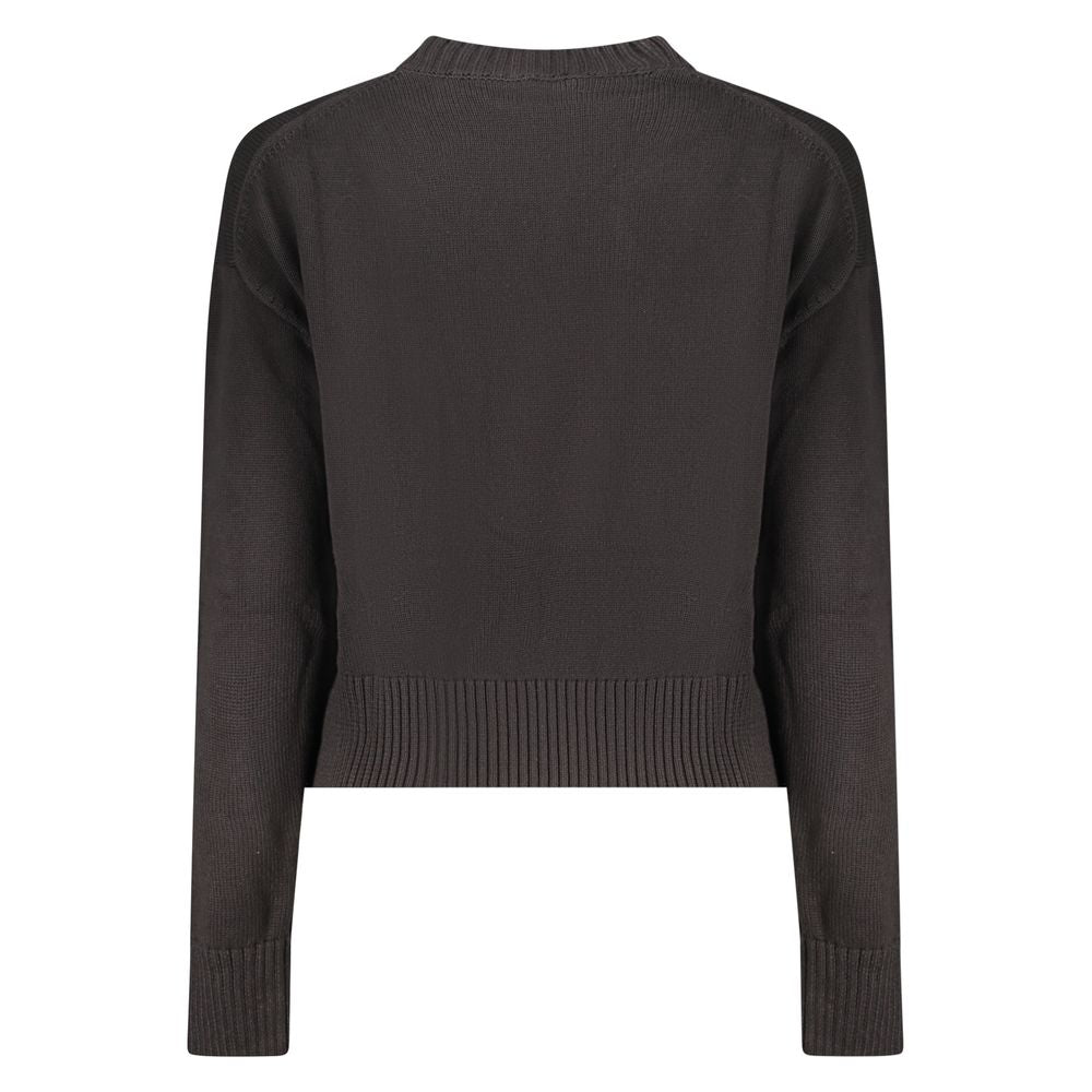 Calvin Klein Black Cotton Women Sweater