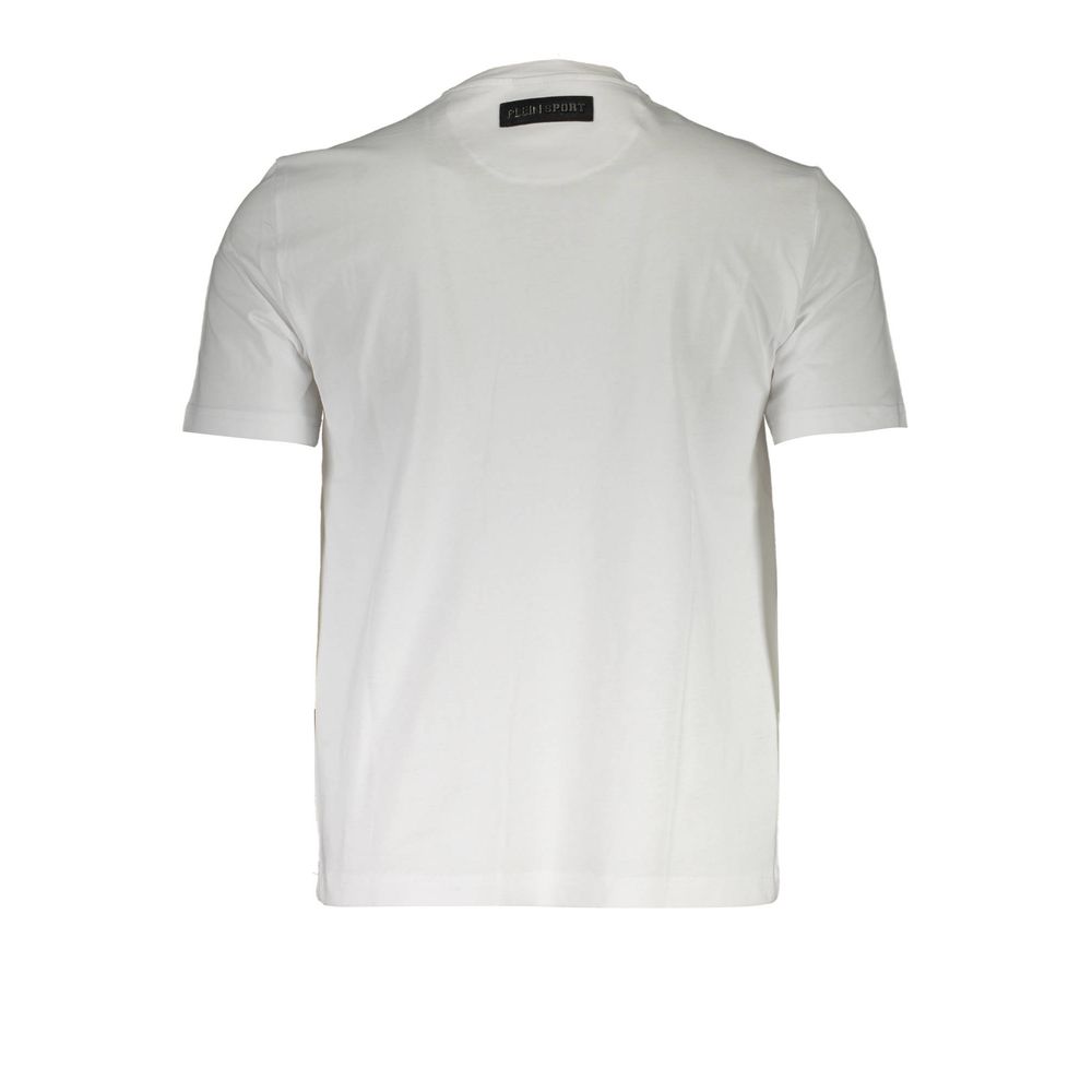 Plein Sport White Cotton Men's T-Shirt