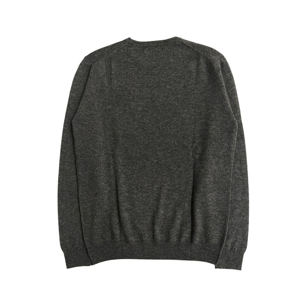 Baldinini Trend Gray Cashmere Men Sweater