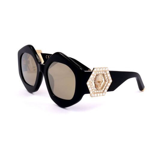 Philipp Plein Gold Metal Sunglasses