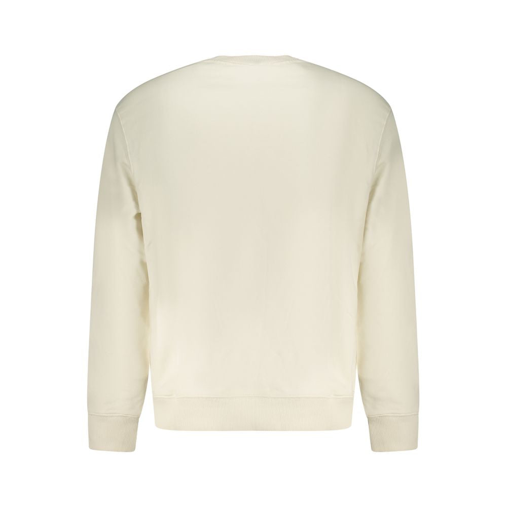 Calvin Klein White Cotton Mens Sweatshirt