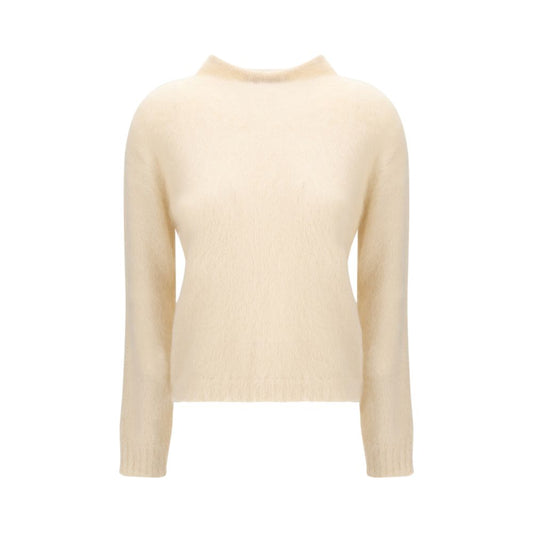 Max Mara Cream Polyamide Sweatshirt