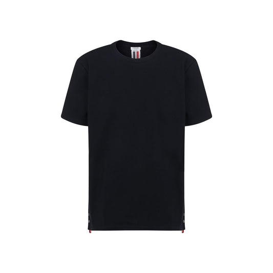 Thom Browne Blue Cotton T-Shirt