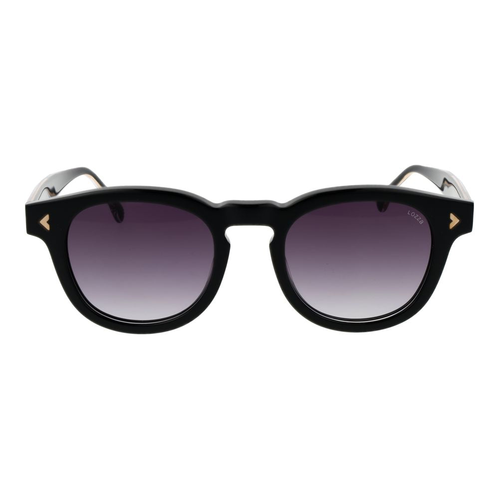 Lozza Black Cellulose Acetate Sunglasses