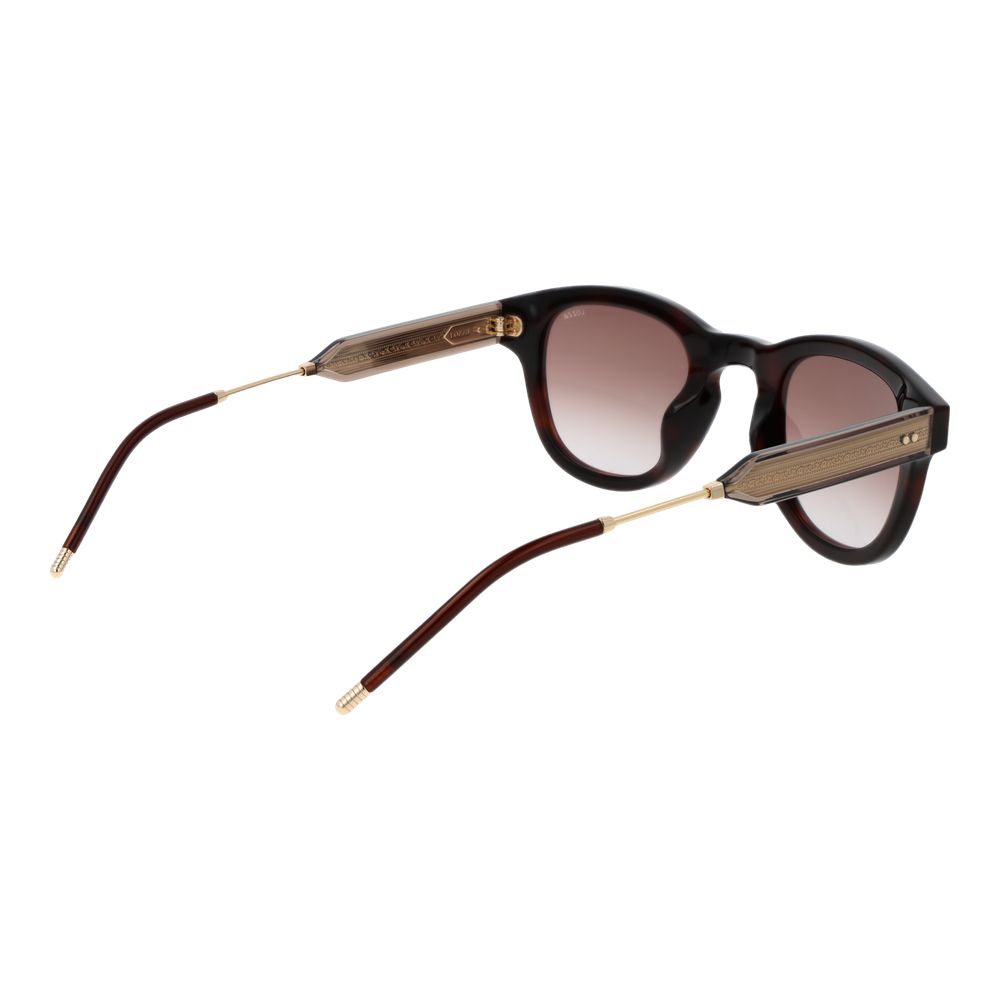 Lozza Brown Cellulose Acetate Sunglasses