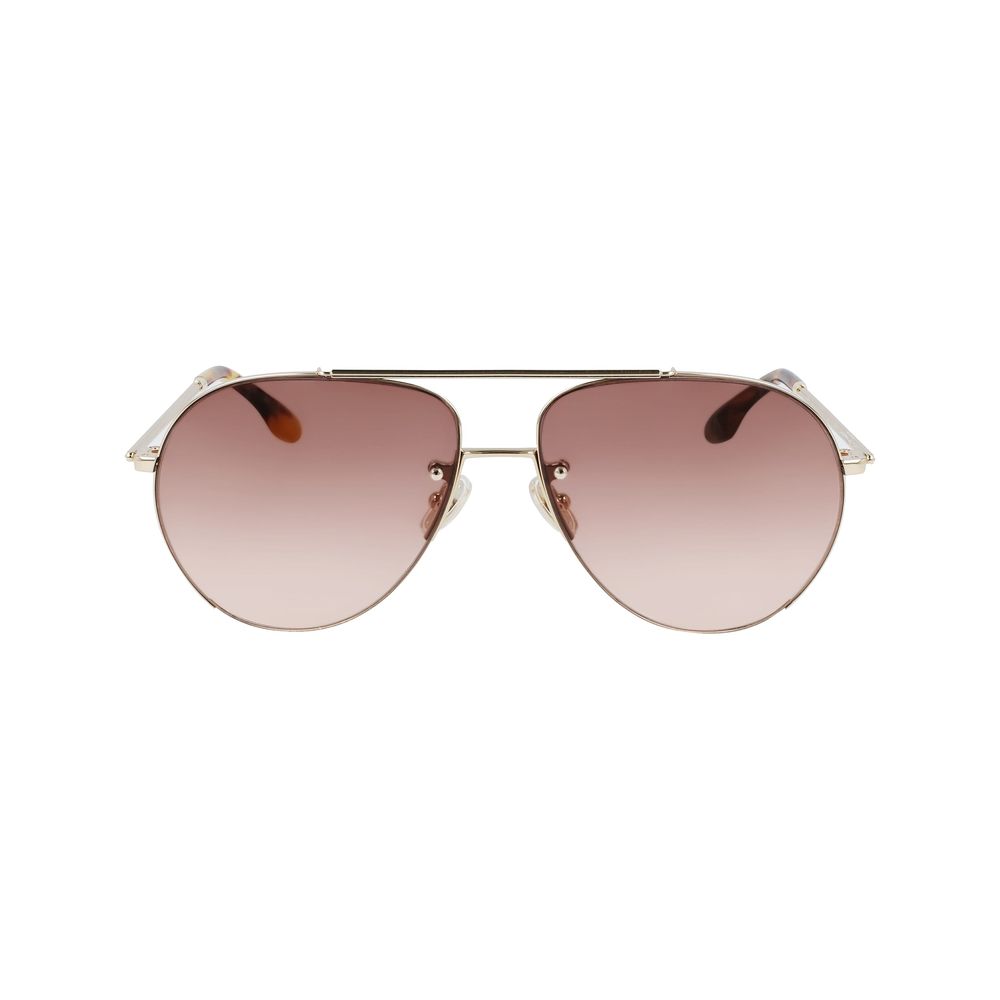 Victoria Beckham Gold Metal Sunglasses