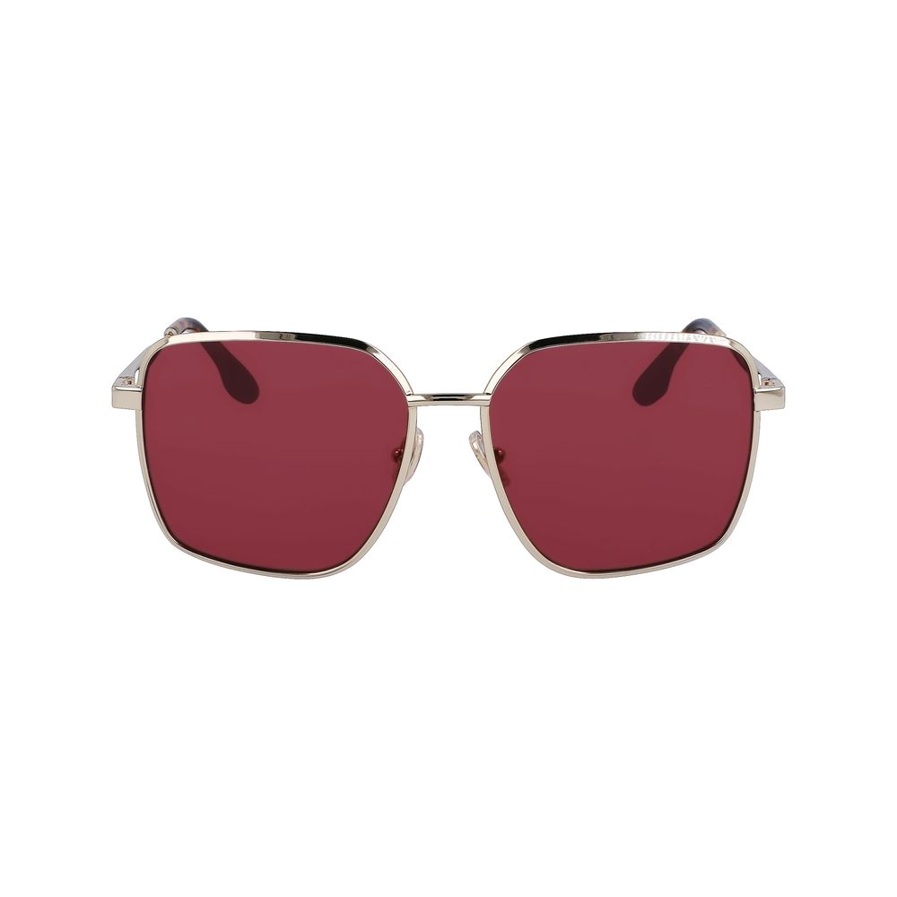 Victoria Beckham Gold Metal Sunglasses