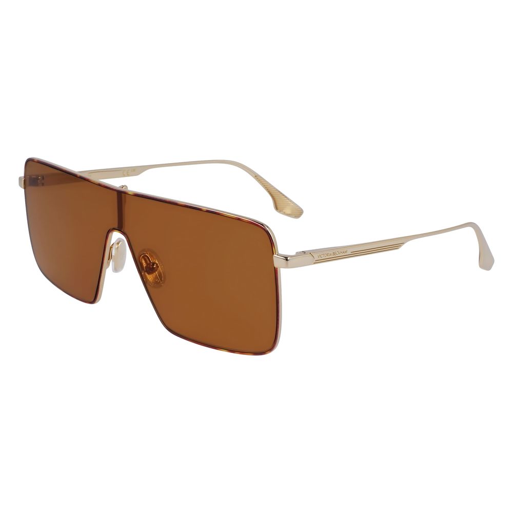 Victoria Beckham Gold Metal Sunglasses