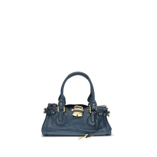 Chloé Blue Buffalo Leather Shoulder Bag