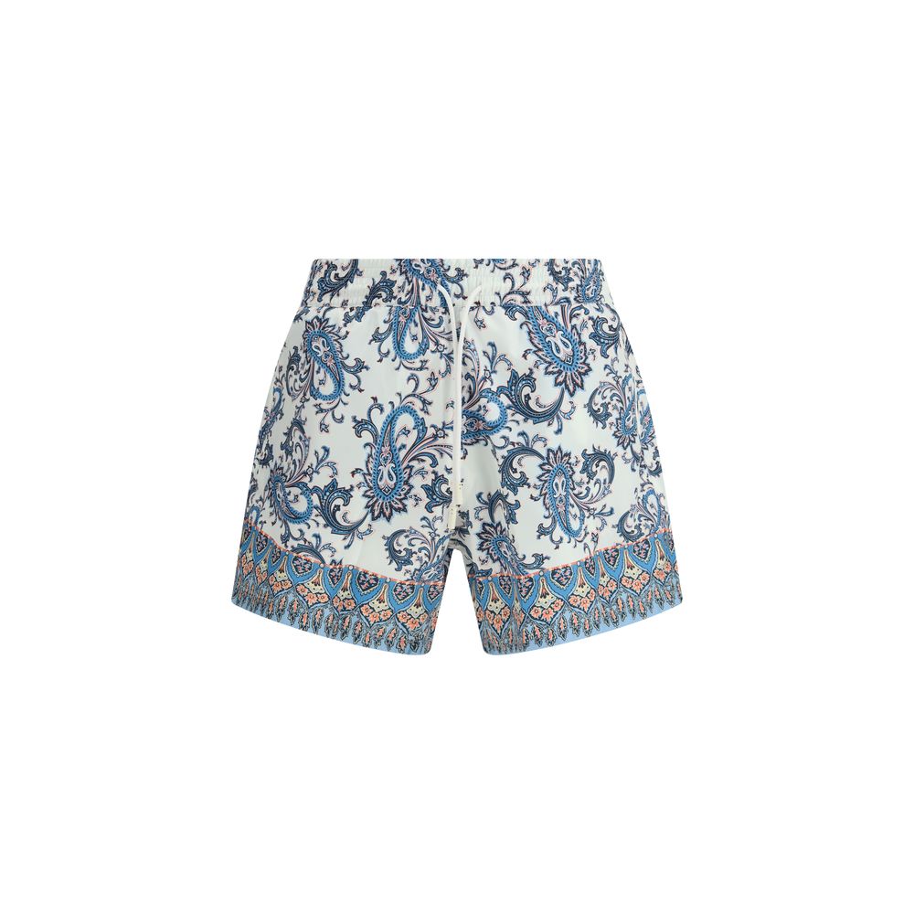 Etro Multicolor Polyester Short And Mini Shorts
