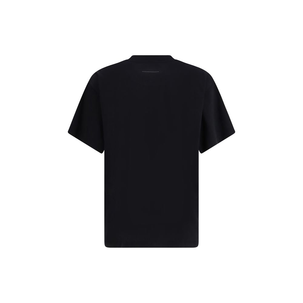 MM6 Black Cotton T-Shirt