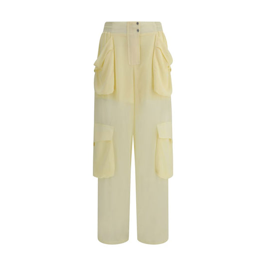 PINKO Bicolor Polyester Cargo Pants