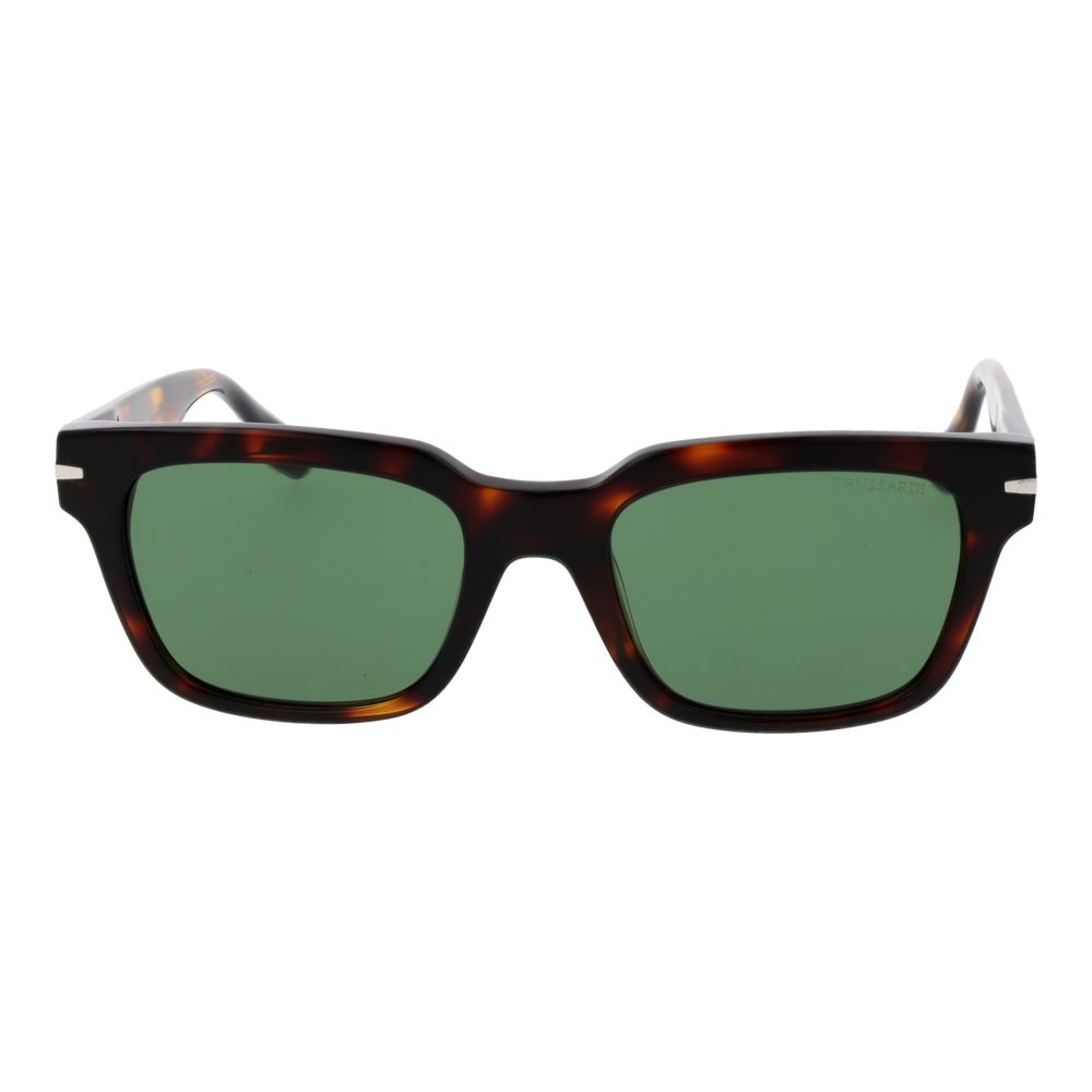 Trussardi Brown Acetate Sunglasses