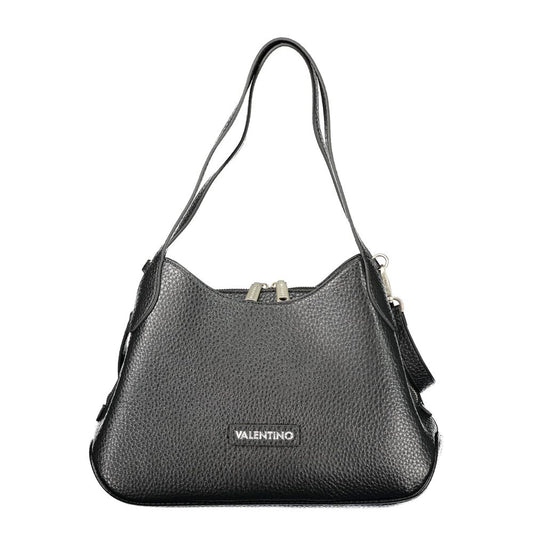 Mario Valentino Black Polyurethane Women Handbag