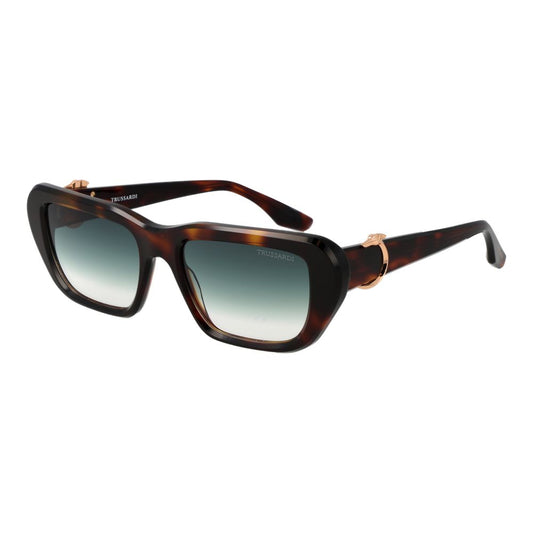 Trussardi Brown Acetate Sunglasses