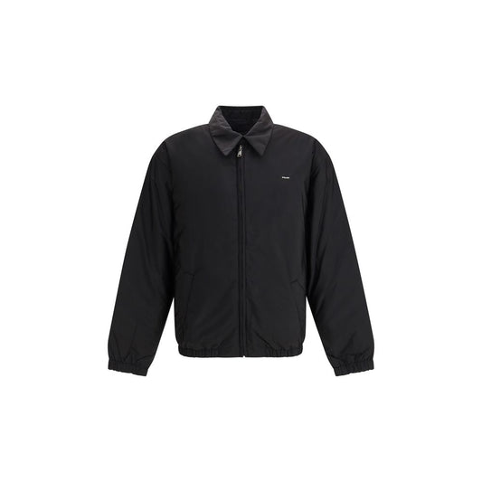 Prada Black Recycled Polyamide Full-Length Jacket